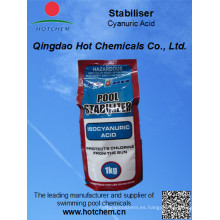 Estabilizador de cloro de paquete pequeño / ácido cianúrico (HC-CA001)